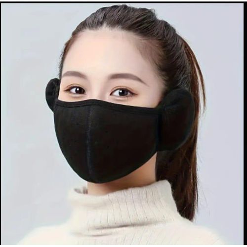 Masque Thermique dHiver Antivent avec Cache-Oreilles pour Activités Extérieures 1 Piéce