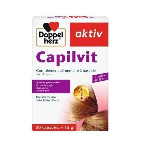 Capilvit cheveux sains, beaux et forts 30 capsules