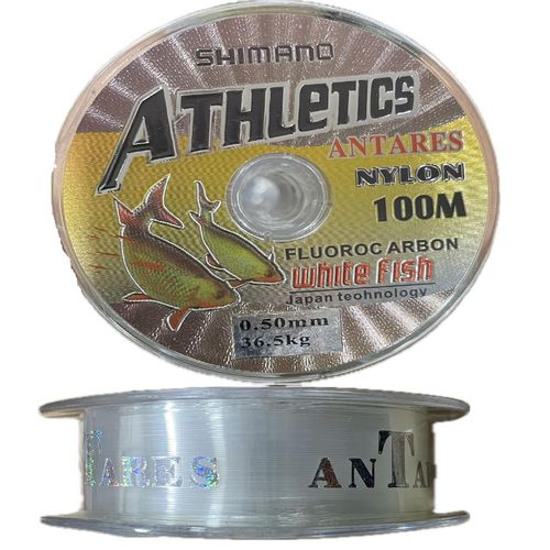 fil de peche ATHLETICS fluoro-carbon antares 0.50mm/36.5kg 100M