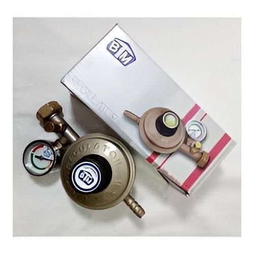 Meilleur Détendeur de Gaz BM avec Manomètre –Tendeur Régulateur de Pression Réglable, Haute Sécurité