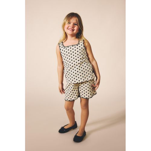 Ensemble en maille Coupe régulière Bébé fille Écru