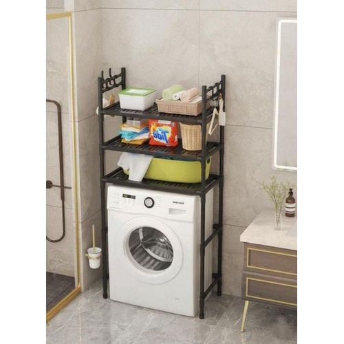 Partagez ce produit Étagère de rangement pour Machine à laver-armoire ouverte à roulettes-Organiseur