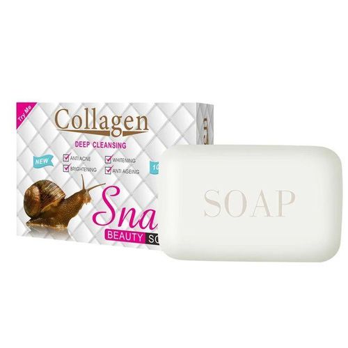 Snail Collagen soap anti-age rides blanchiment de la peaux