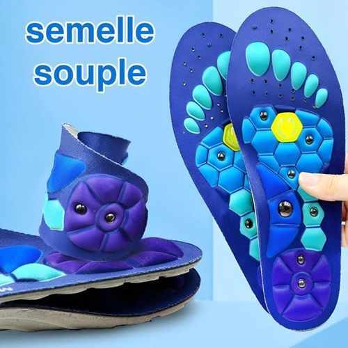 Semelles Confort Magnétiques pour Marche, Travail et Activités Sportives