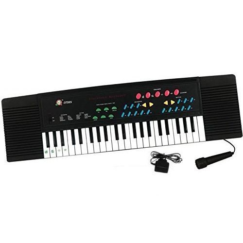 GRAND Clavier Piano avec 37 Touches, Microphone et Chargeur, Enregistrement