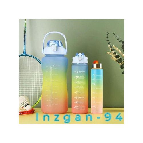 Ensemble de bouteilles deau de grande capacit 3 pices 300ml 900ml 2000ml