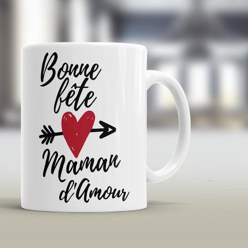 Mug Tasse Bonne fête maman d'amour
