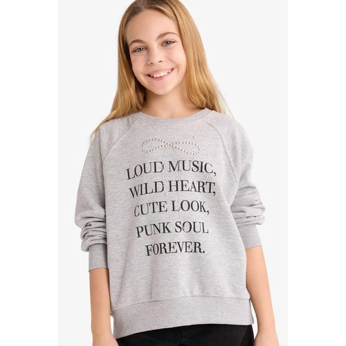 Sweatshirt imprimé Relax Fit pour fille