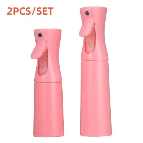 Lot de 2 Bouteilles de Pulvérisation à Haute Pression 200ml/300ml Spray Bottle Universelle à Jet Continue Adaptées aux Salons de Coiffure Professionnels et à l'Usage Domestique