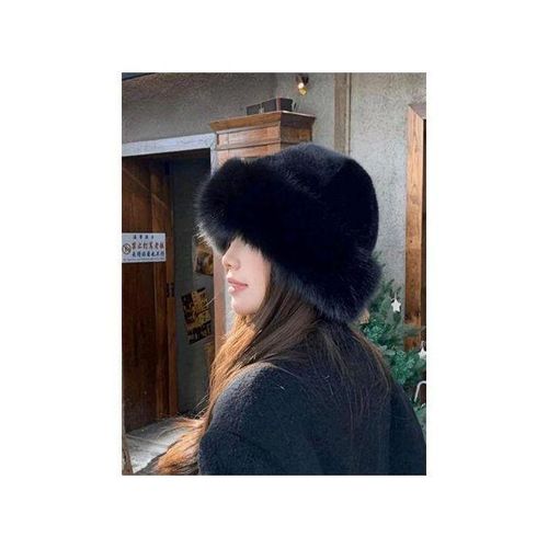 Chapeau dhiver en Peluche Chaud et Confortable pour Femme