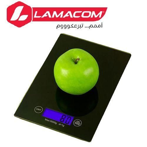 Balance de cuisine numérique en verre Max 5Kg, Pèse Aliments Professionnel