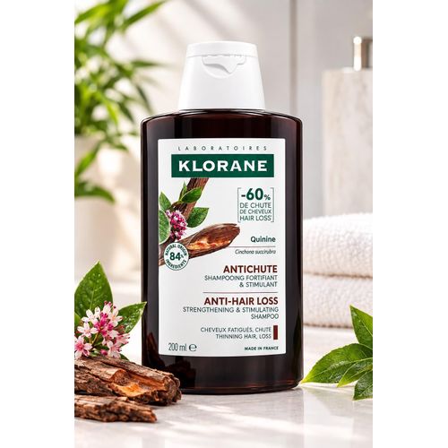 Shampooing Fortifiant & Stimulant Quinine – Antichute pour Cheveux Fatigués (200 ml)
