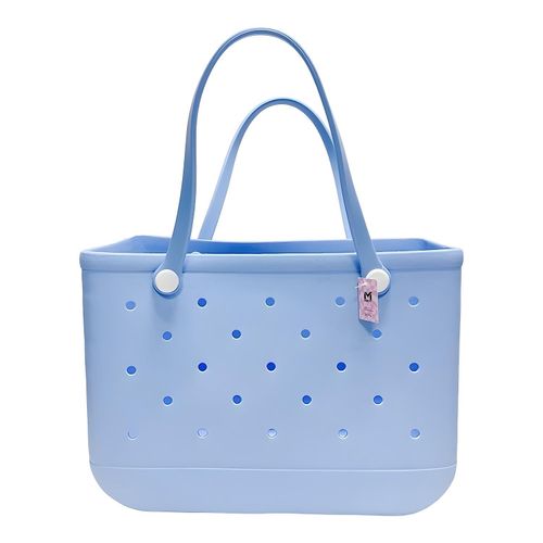 Sac Fourre-Tout Polyvalent - Design Perforé et Flexible - Idéal Plage, Shopping, Voyage - Taille L