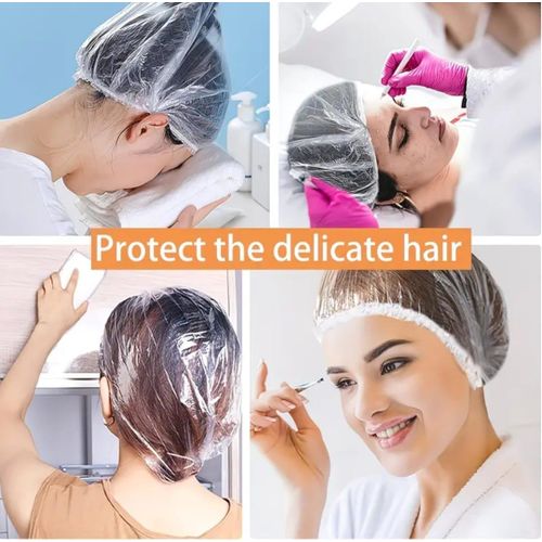 50 Bonnet de protection jetable pour cheveux
