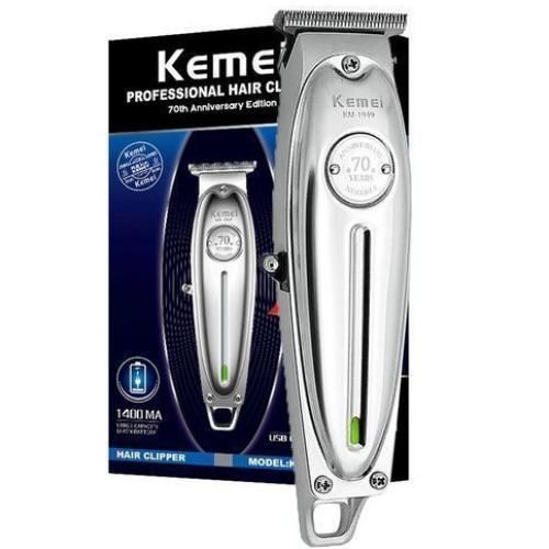 Tondeuse en métal à cheveux professionnel rechargeable