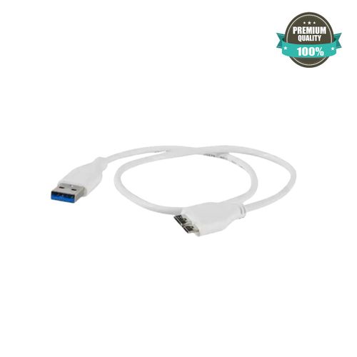 Câble de synchronisation de données USB 3.0 blanc pour disque dur externe d’origine SATA Cable