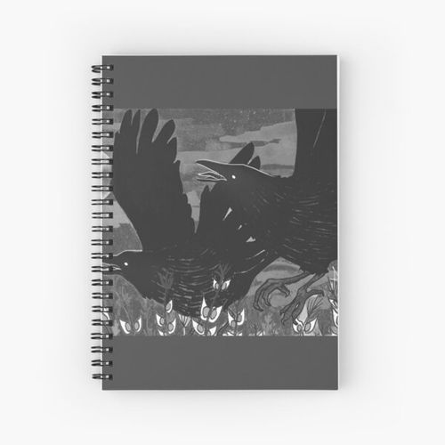 harvest moon Spiral Notebook Bloc note