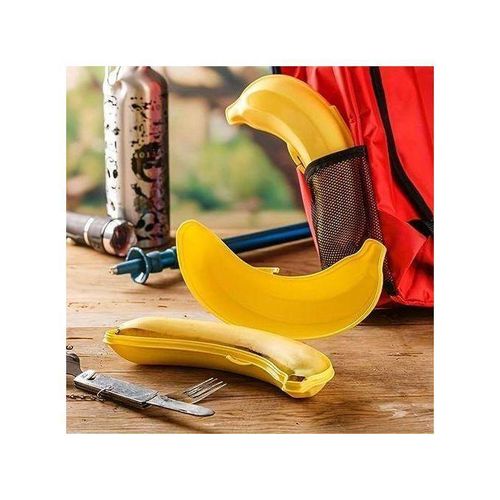 Titiz Boîte pour banane multifonctionnelle sans BPA, rectangle, fruits secs, dattes