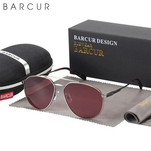 Lunettes De Soleil Classiques Pour Hommes Marron
