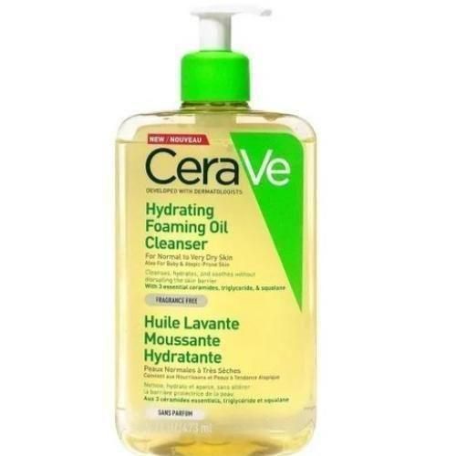 Huile Lavante Moussante Hydratante (473ml) aux 3 Céramides essentiels,