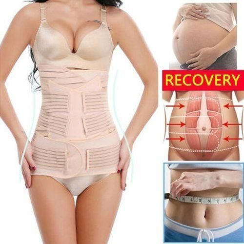 Flyself 3 en 1 – Ceinture Post-Accouchement Respirante & Gaine Postnatale