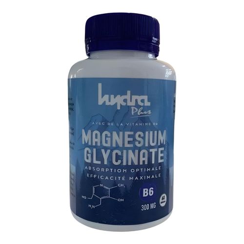 Magnésium Glycinate - Soutien Anti-Stress et Anti-Fatigue - 300 mg - 60 Gélules
