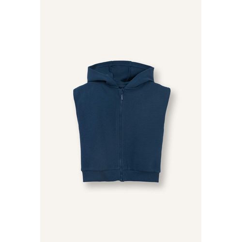 Gilet zippé à capuche pour bébé garçon