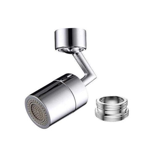 Embout de robinet pivotant avec double mode de jet