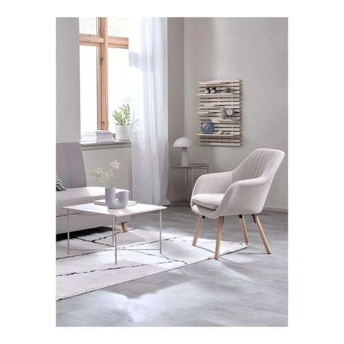 Tapis Salon Moderne - Motif Géométrique Noir et Crème - Dimensions 135x190cm