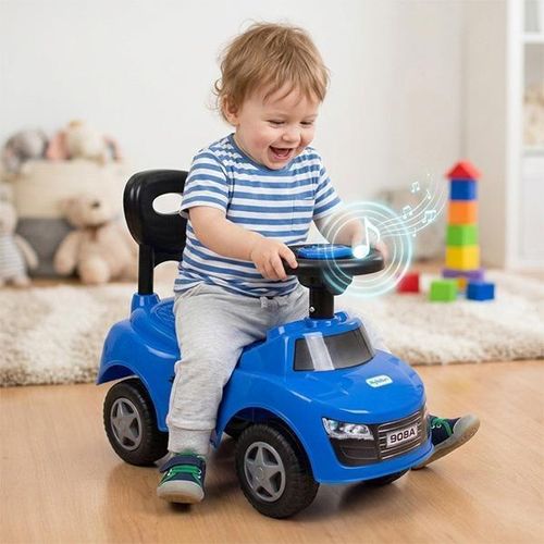 سيارة دفع للأطفال مع موسيقى لعبة ركوب للأطفال