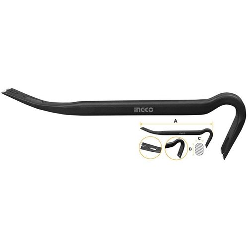 Pince à décoffrer 910mmx30mmx16mm