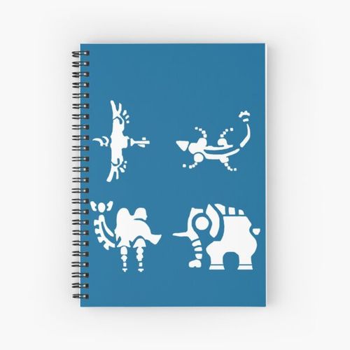Divine Beasts Spiral Notebook Bloc note
