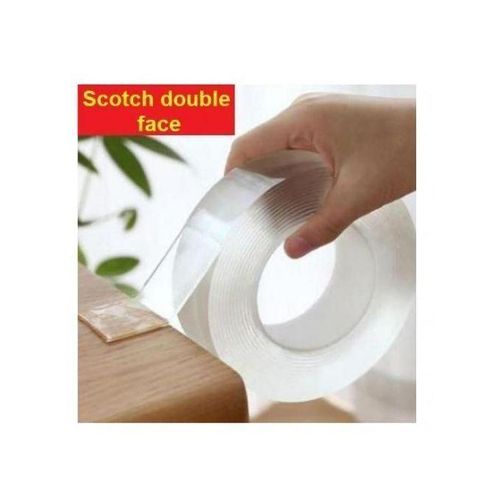 Scotch Transparent 5M haute qualité, colle des deux côtés Ivy Grip Tape