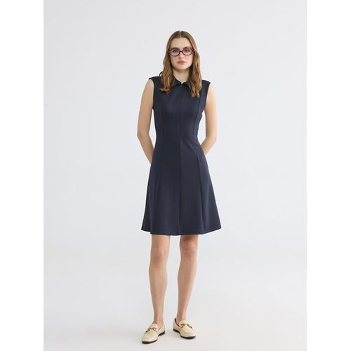 Robe à col polo toucher doux