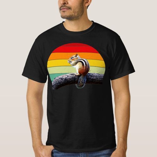 Animal chipmunk t-shirt