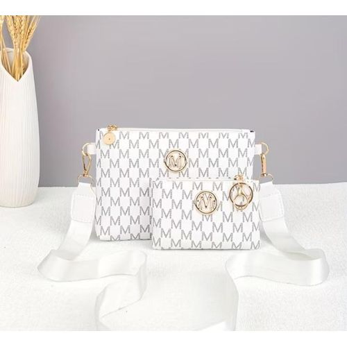 Ensemble de 2 pièces de sac bandoulière pour femme avec pochette à main