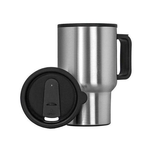 Tasse de voyage isolée en inox – Boissons chaudes ou froides, idéale pour emporter partout.