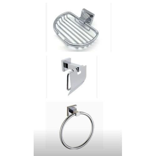 accessoire salle de bain inox argenté avec une tablette en verre gratuit etagere inoxydable pour salle de bain porte serviette porte savon porte papier toilette