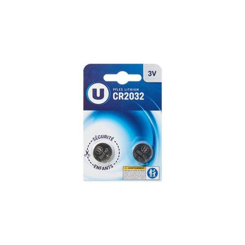 Pack de 2 Piles Lithium CR2032 3V - Haute Qualité Pour Clés Voiture, Montres & Appareils Électroniques