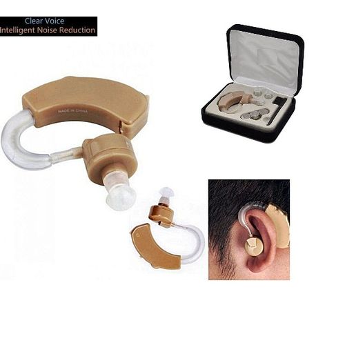 Pratique Aide Auditive Derrière L'oreille Son Amplificateur de Voix Meilleur ecoutez Meilleur Son