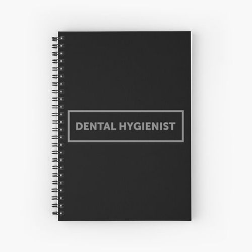 Dental Hygienist Art Design Spiral Notebook Bloc note