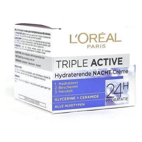 كريم ترطيب متعدد الحماية TRIPLE ACTIVE ليلي 50 مل لترطيب طويل الأمد