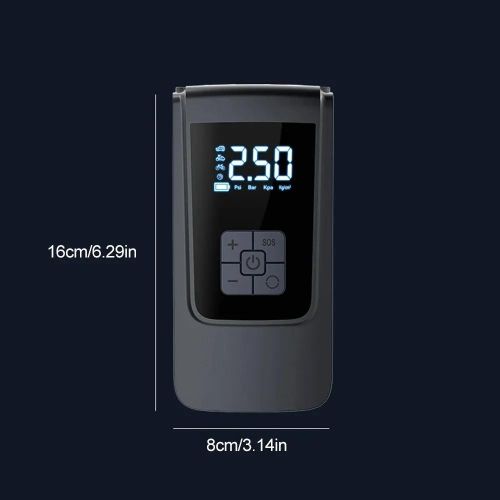 Pompe Air intelligente Portable sans fil avec affichage numrique pour pneus de voiture moto vlo