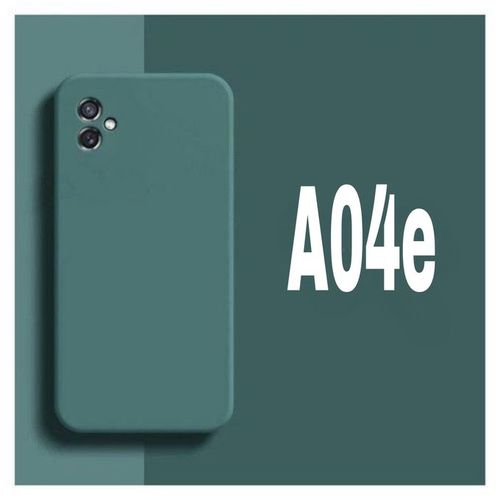 Pochette pour Samsung a04e Silicone Liquide Protection - Vert
