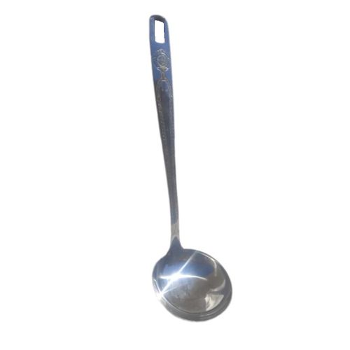 مغرفة شوربة متينة بمقبض مريح متعدد الوظائف