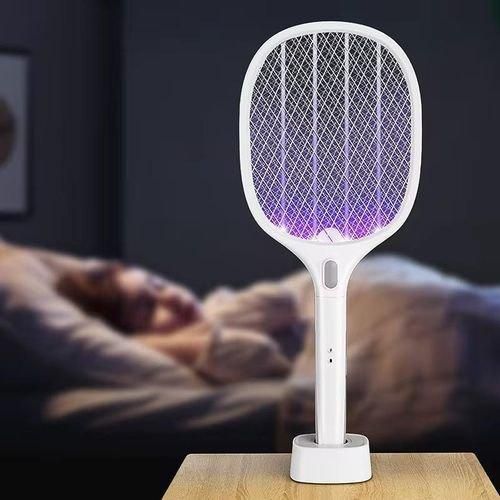 Raquette Anti-Moustiques Électrique à Lumière UV, raquette anti-insectes, idéal pour l'été