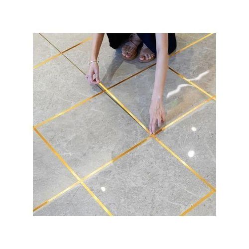 Ruban auto-adhésif doré résistant à la moisissure, 50m/1cm