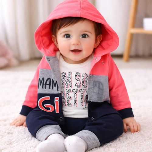 Ensemble Bébé 3 Pièces : Style Urbain & Confort Douillet