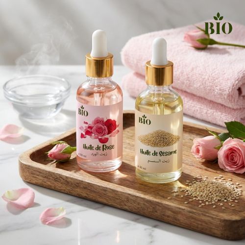 Soin Visage et Peau 50 ml , Huile naturelle pour nutrition et éclat au Maroc