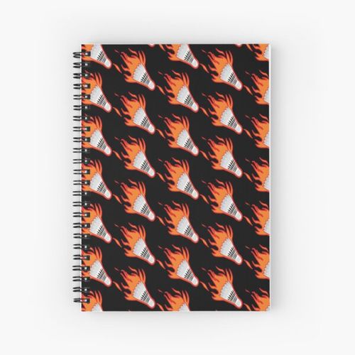 Badminton Fans Gifts Essential T-shirts Accessories Shuttlecocks Spiral Notebook Bloc note